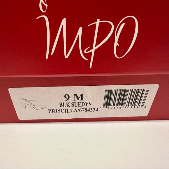 Impo Black heeled Priscilla ruffled booties size 9 M - Picture 10 of 10